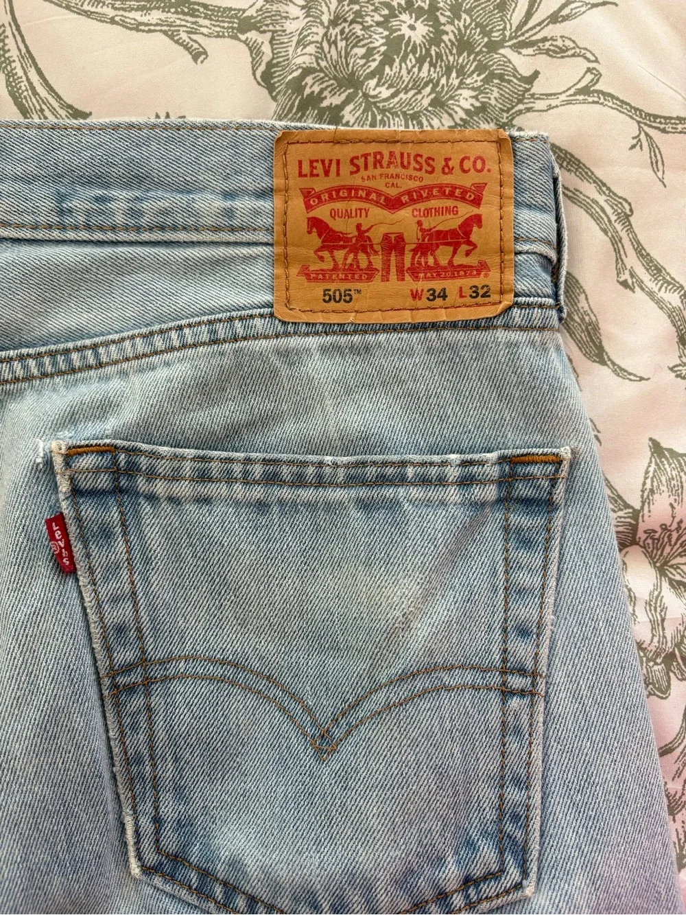 Levi’s Light Blue Men's Straight Jeans